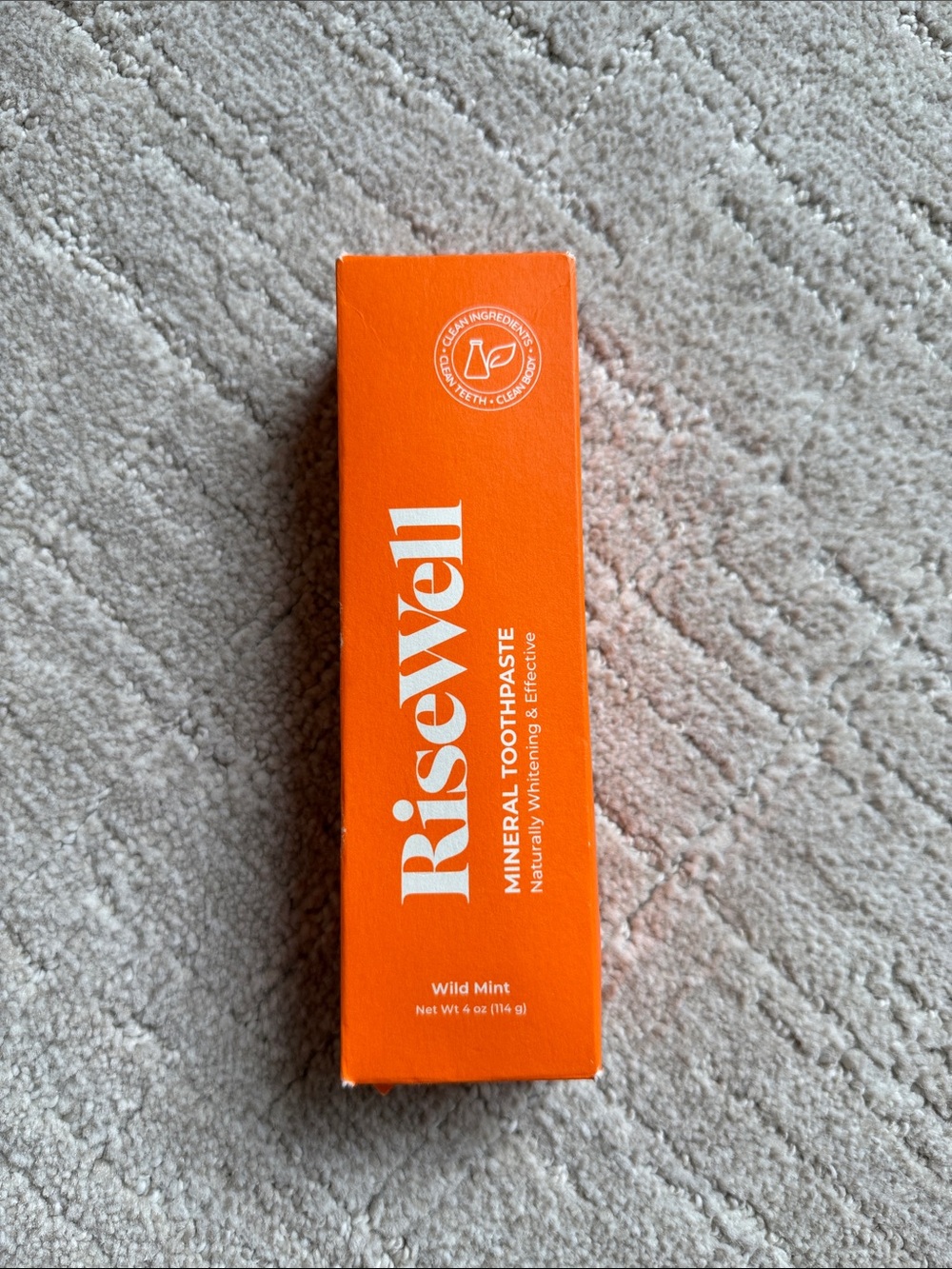 NWT RiseWell Mineral Toothpaste - Wild Mint